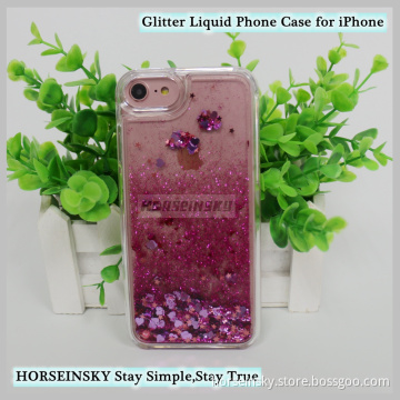 Back Case Cover for Smartphone Shining Liquid Quicksand Flow Case Cover Case for ip5s